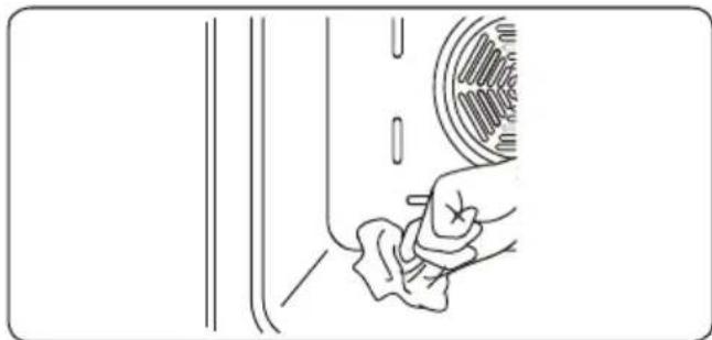 Infiniton CW70 - Limpieza del interior del horno - 1