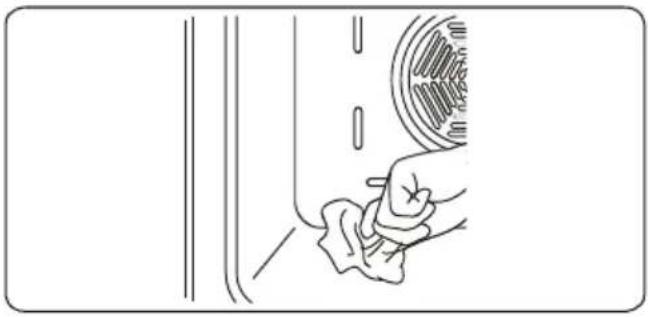 Infiniton 81BL - Limpieza del interior del horno - 1