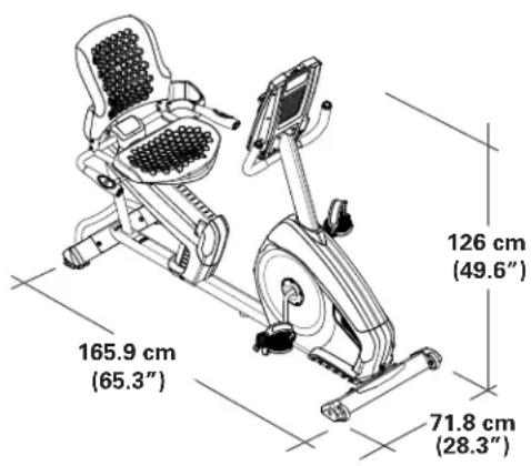 Nautilus R684 - SAFETY WARNING LABELS AND SERIAL NUMBER - 2