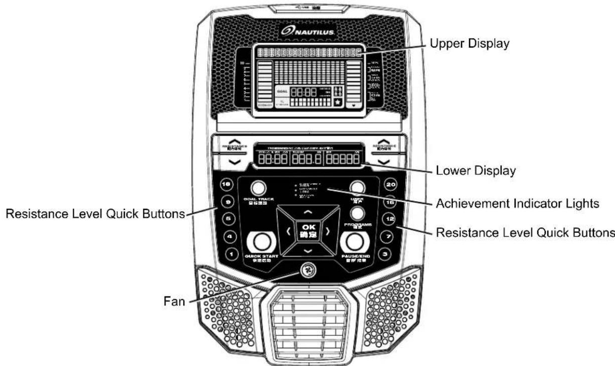 Nautilus R684 - Console Features - 1