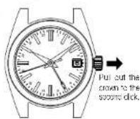 Grand Seiko 9S25 - How to set the time - 1