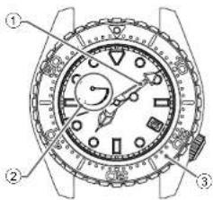 SEIKO 9RA5 - ○ Before diving - 1