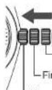 SEIKO 9F85 - How to set the time and date - 3