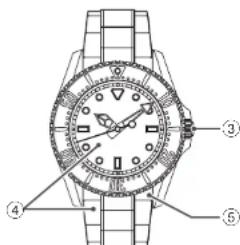 SEIKO 9F85 - Before diving - 2