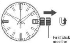 SEIKO 9F85 - Date adjustment at the end of the month - 1