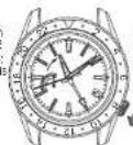 SEIKO 9R16 - How to use the time difference adjustment function - 3