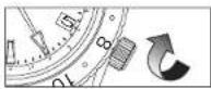 SEIKO 9R16 - How to set the date - 1