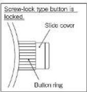 SEIKO 9R16 - Screw-lock type button - 1