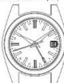 SEIKO 9F83 - How to set the time and date - 1