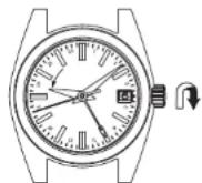 SEIKO 9F83 - Selectable display mode - 2