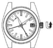 SEIKO 9F83 - Selectable display mode - 1