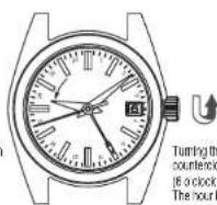 Grand Seiko 9S63 - How to use the time difference adjustment function - 3