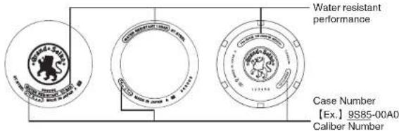 Grand Seiko 9S63 - How to check the caliber number - 1