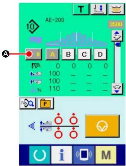 JUKI AE-200AN - 8-3. Method for changing the value of the counter during sewing - 1