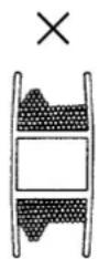 JUKI AE-200AN - How the bobbin is wound with thread - 3