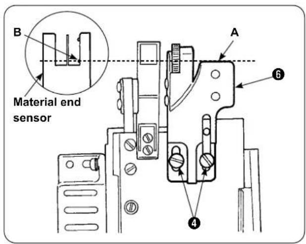 JUKI AE-200AN - 7-3. Replacing the upper manipulator sensor and cloth guide - 9