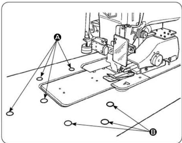 JUKI AE-200AN - 2-1. Material blowing air nozzles - 1