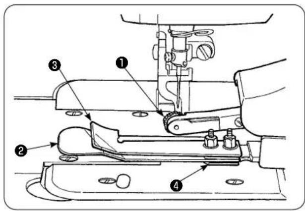 JUKI AE-200AN - Adjusting height of the upper manipulator roller - 1
