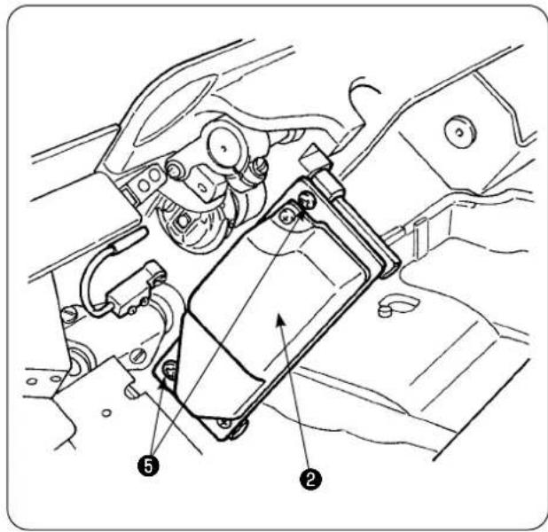 JUKI AE-200AN - 5-3. Installing the bobbin thread remaining amount detecting devices - 7