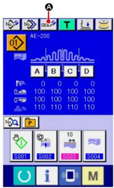 JUKI AE-200AN - Naming the pattern - 1