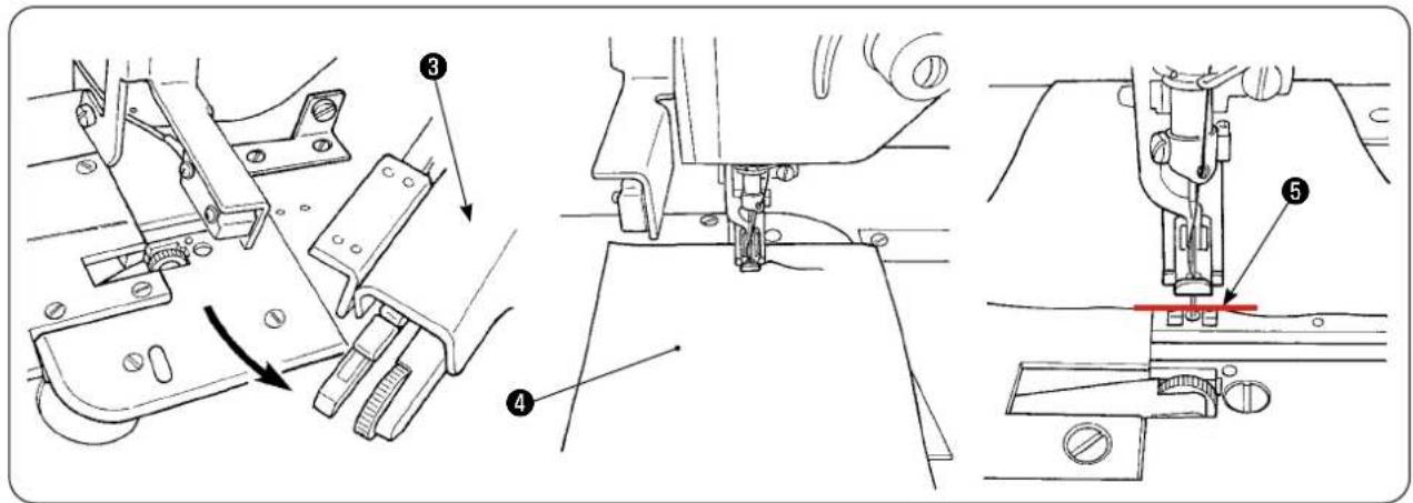 JUKI AE-200AN - Adjusting the material slippage and manipulator pressure - 6