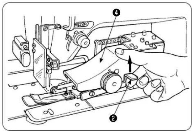 JUKI AE-200AN - Removing the covers - 2
