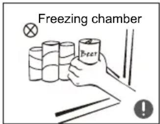 Freezing chamber Beer