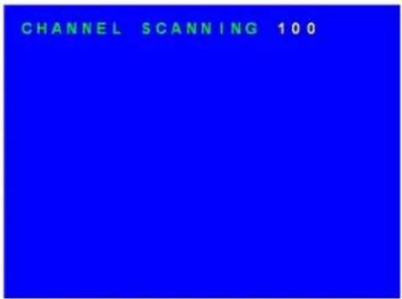 VIZIO L6 - Channel Scanning message - 1