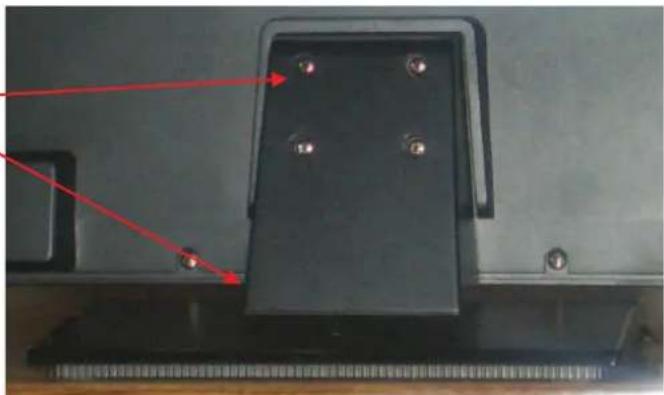 VIZIO VO22LHDTV10T - To remove the stand base - 2