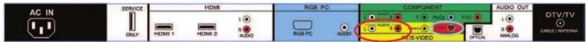 VIZIO VP423HDTV10A - Using S-Video (AV/S-VIDEO) Connecting your DVD Player (Good): - 1