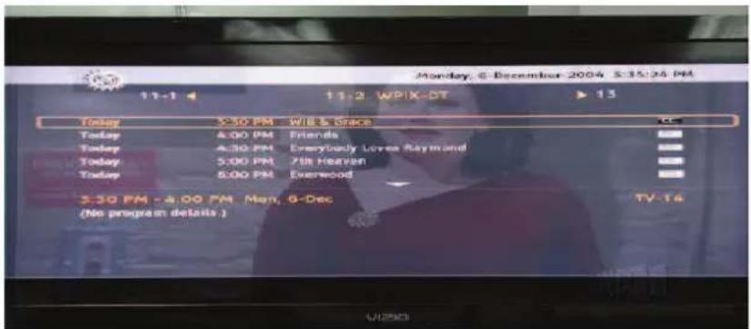 VIZIO VP423HDTV10A - Program Information - 3