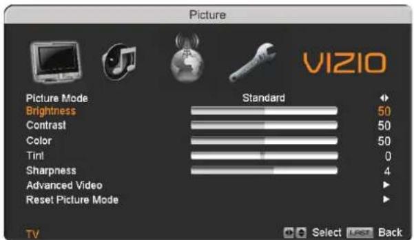 VIZIO VP423HDTV10A - Brightness - 1