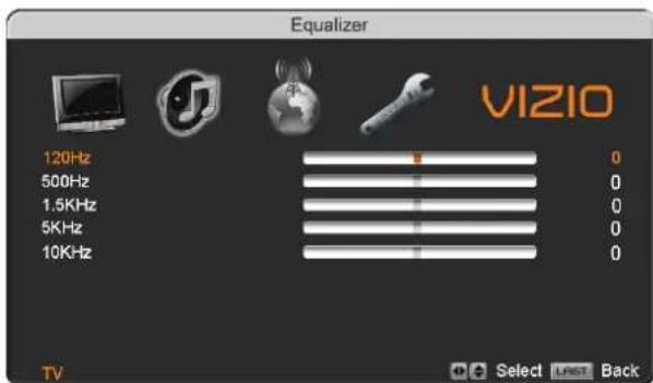 VIZIO VP423HDTV10A - Equalizer - 2