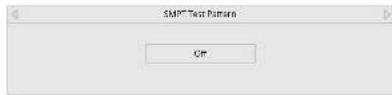 VIZIO V505-H69 - To show or hide the SMPTE Test Pattern: - 1