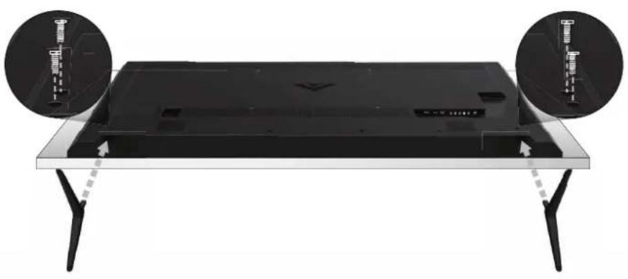 VIZIO E320-C0E - INSTALLING THE STAND - 1