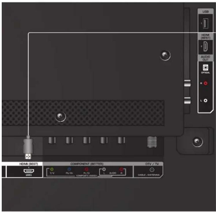 VIZIO E320-C0E - CONNECTING AN AUDIO DEVICE - 1