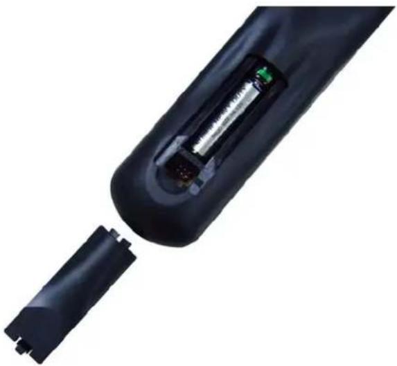 VIZIO L20 - - Insertion of Batteries in the Remote Control - 1