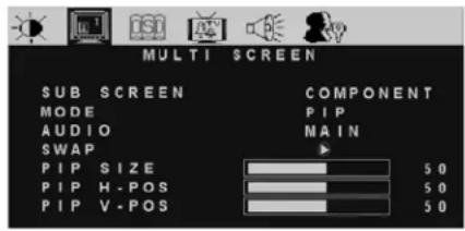 VIZIO L20 - - Source Input OSD Options with TV, AV and S-Video - 3