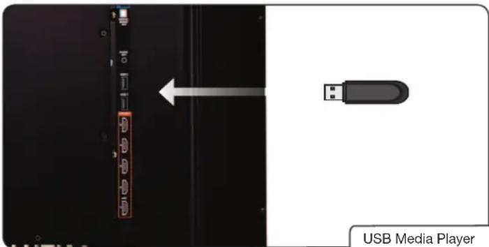 VIZIO XVT580CM - Using the USB Media Player - 1