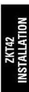 GE ZWSP42D - Secure 3/4" panel to grille panel support - 3