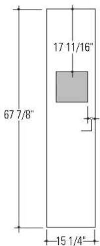 GE ZWSP42D - Select panel size - 1