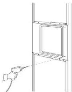 GE ZWSP42D - Step 3 Locate position of handle - 1