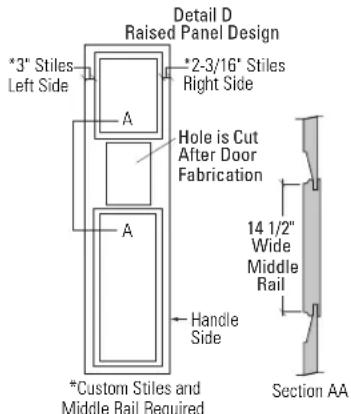 GE ZWSP42D - ZISW42D (white dispenser) ZISB42D (black dispenser) - 2