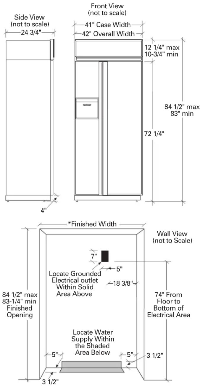 GE ZWSP42D - ZIS42N (non-dispenser) - 3