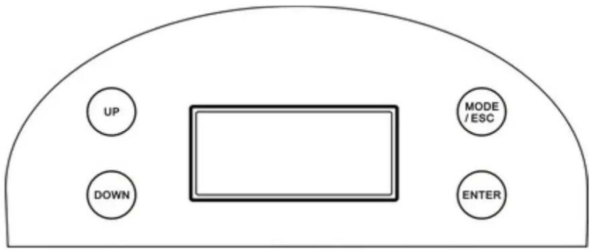 Elation CW Profile HP IP - SYSTEM MENU - 1