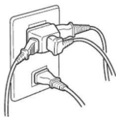 HAIER JR-NF262B - 定格15A以上のコンセントを単独で使用する - 2