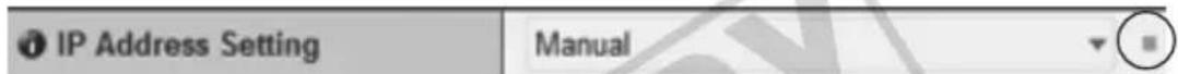 CANON VB-C500D - ■ Setting Changes Requiring Rebooting - 1