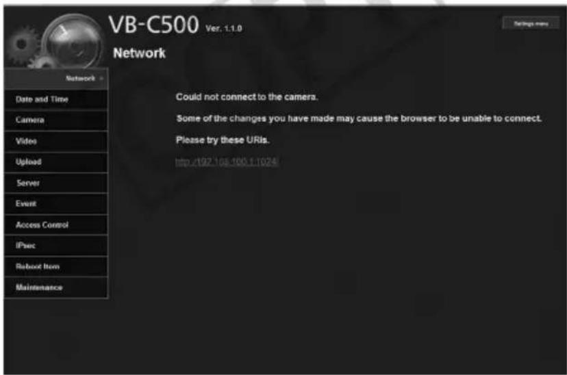 CANON VB-C500D - Note - 2