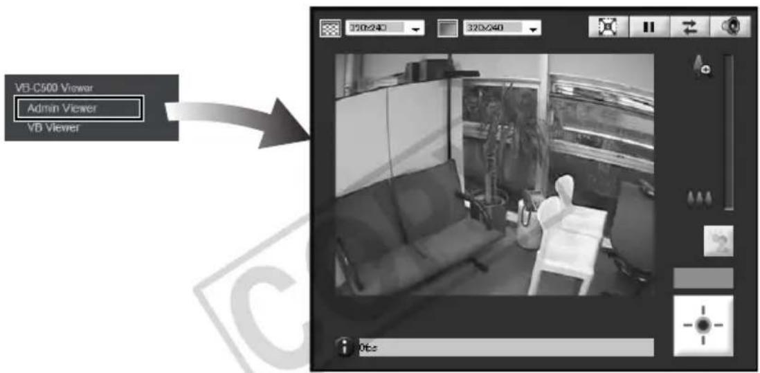 CANON VB-C500D - Accessing VB-C500 Viewer - 1