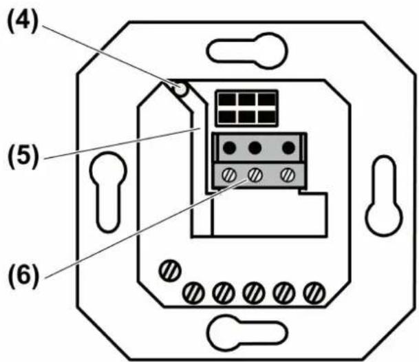 JUNG GO5232F - Routing the sensor cable in-wall - 1